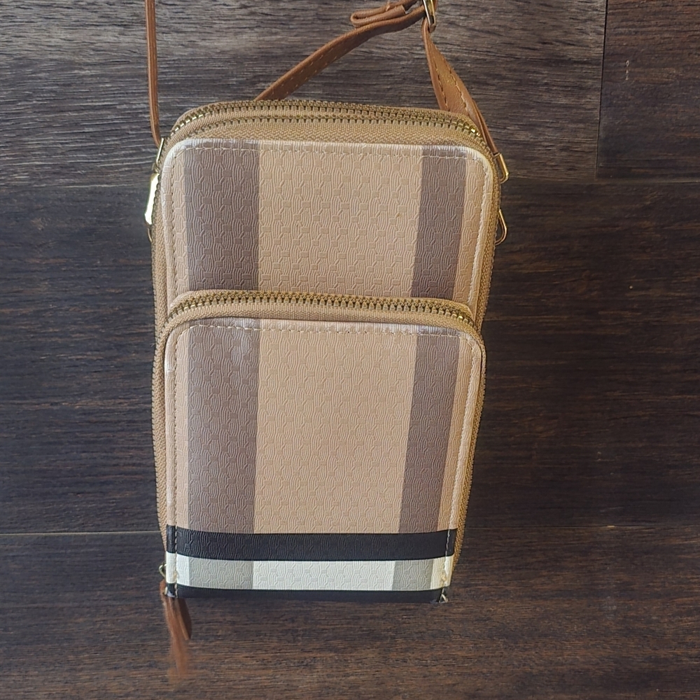 Stylish Tan and Brown Men's Bag